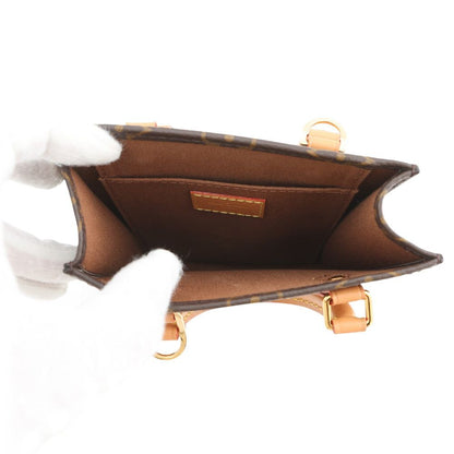 Louis Vuitton Petite Sac Plat Monogram Mini Bag 2-Way — view 6