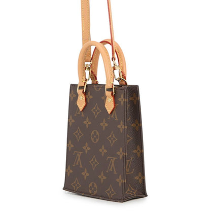 Louis Vuitton Petite Sac Plat Monogram Mini Bag 2-Way — view 2