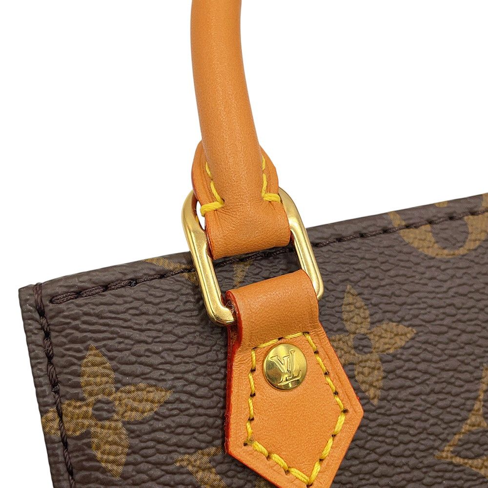 Louis Vuitton Petite Sac Plat Monogram Mini Bag 2-Way — view 9