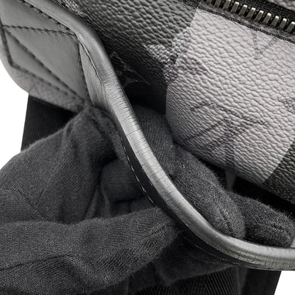 Louis Vuitton Backpack Monogram Striped Eclipse Modular Collaboration Black — view 6