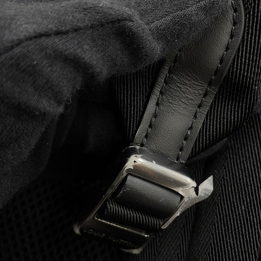 Louis Vuitton Backpack Monogram Striped Eclipse Modular Collaboration Black — view 9