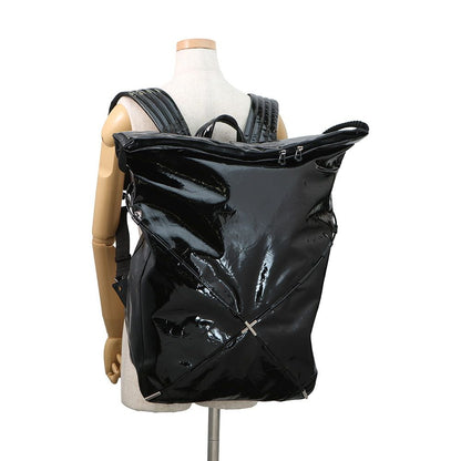 Bottega Veneta Backpack Tent Patent Black — view 4
