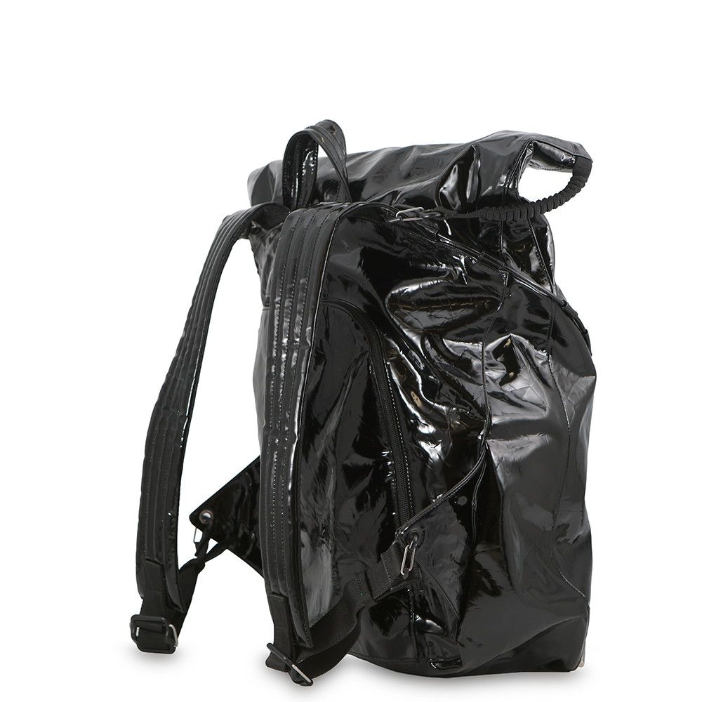 Bottega Veneta Backpack Tent Patent Black — view 2