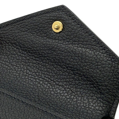 Louis Vuitton Trifold Wallet Monogram Empreinte Portefeuille Zoe Black — view 8