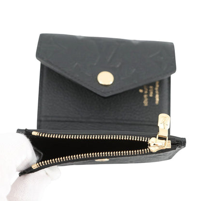 Louis Vuitton Trifold Wallet Monogram Empreinte Portefeuille Zoe Black — view 6