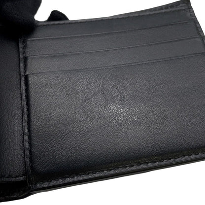 Bottega Veneta Bifold Wallet Maxi Intrecciato Leather Black — view 7