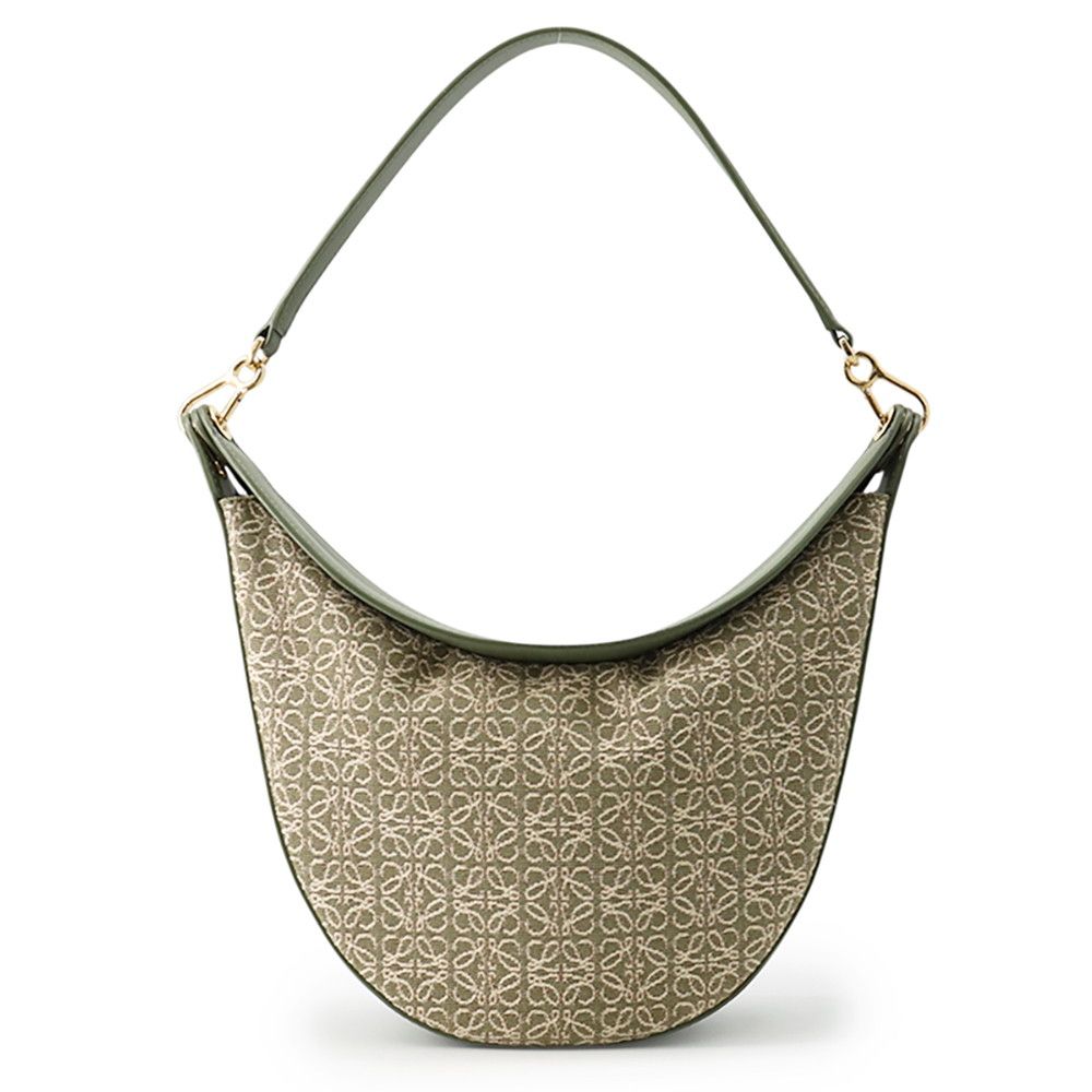 Loewe Shoulder Bag Luna Jacquard Leather