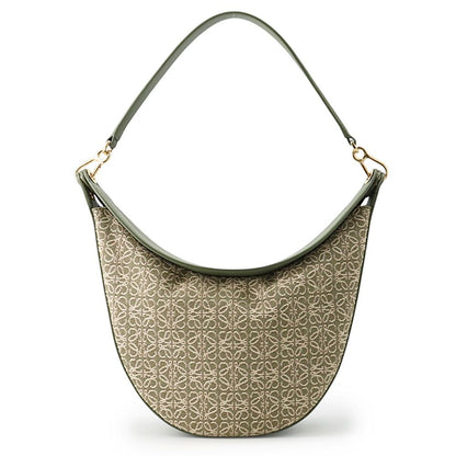 Loewe Shoulder Bag Luna Jacquard Leather