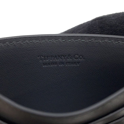 Tiffany & Co Card Case Logo Leather — view 9