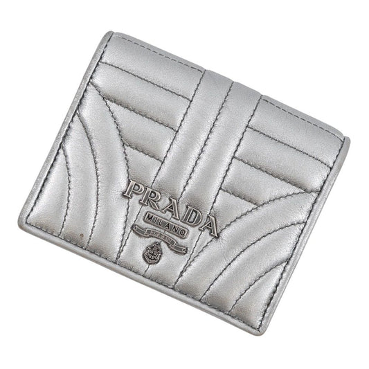 Prada Bifold Wallet Logo Compact