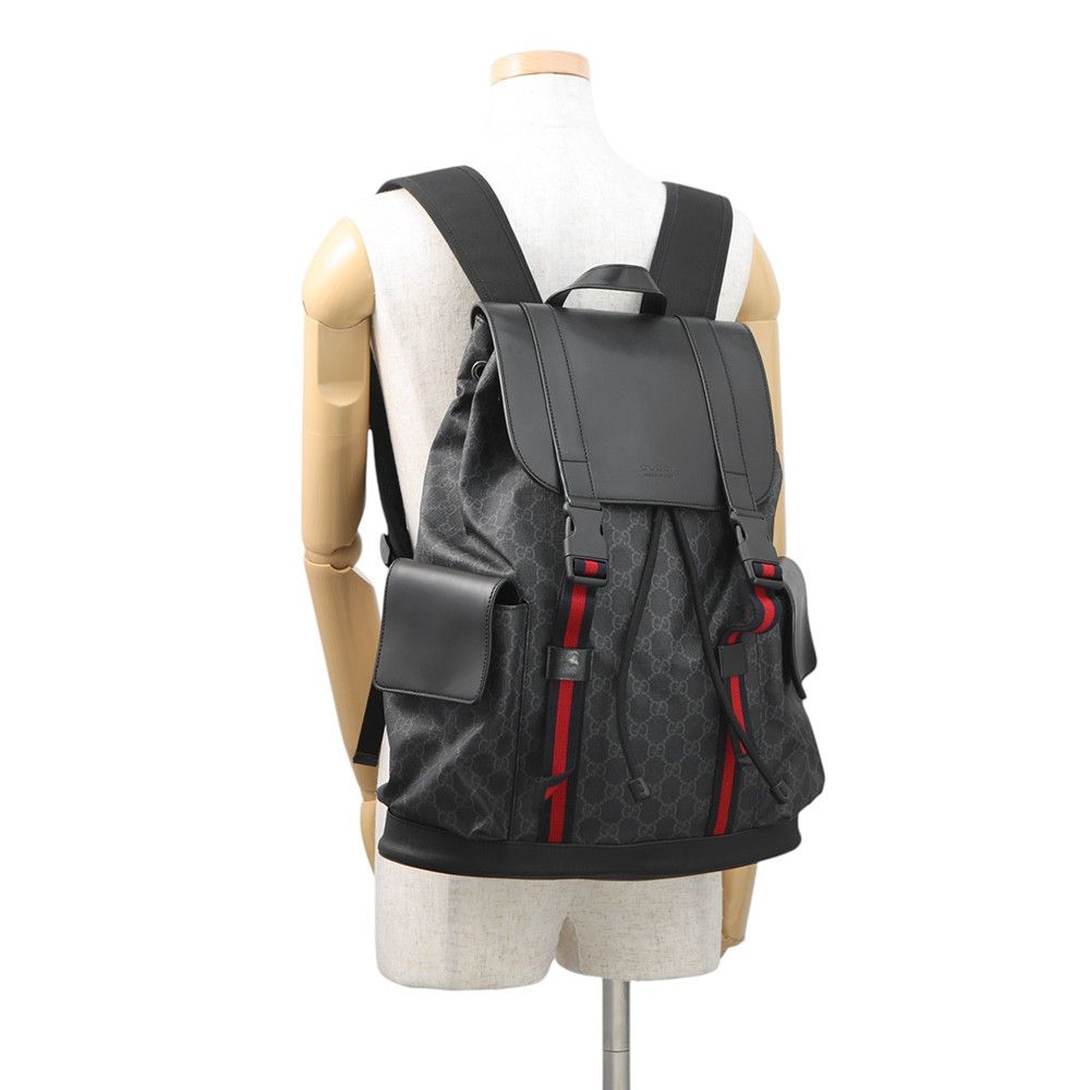 Gucci Backpack GG Supreme Black — view 4