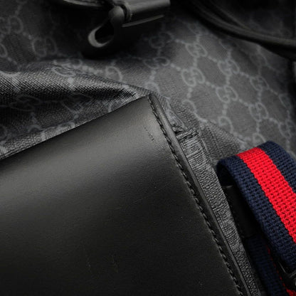 Gucci Backpack GG Supreme Black — view 7