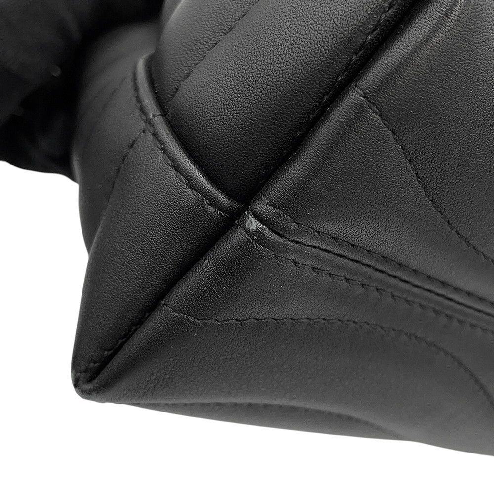 Louis Vuitton Calf Leather Holdomi 2-Way Shoulder Bag Black — view 8