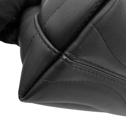 Louis Vuitton Calf Leather Holdomi 2-Way Shoulder Bag Black — view 8