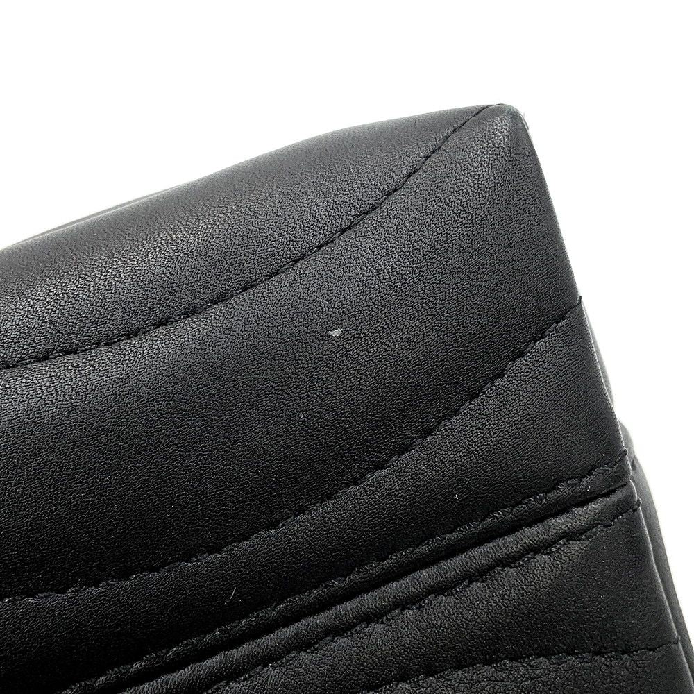 Louis Vuitton Calf Leather Holdomi 2-Way Shoulder Bag Black — view 9