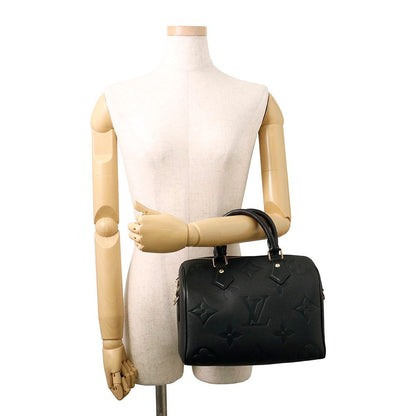 Louis Vuitton Handbag Monogram Empreinte Speedy Bandouliere 25 2-Way Black — view 4