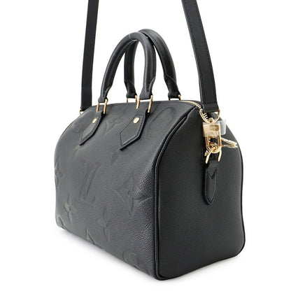Louis Vuitton Handbag Monogram Empreinte Speedy Bandouliere 25 2-Way Black — view 2