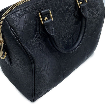Louis Vuitton Handbag Monogram Empreinte Speedy Bandouliere 25 2-Way Black — view 7