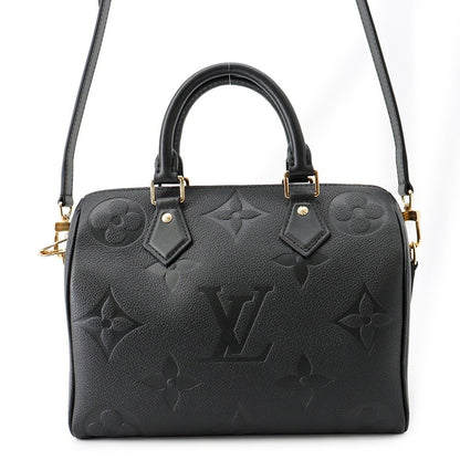 Louis Vuitton Handbag Monogram Empreinte Speedy Bandouliere 25 2-Way Black