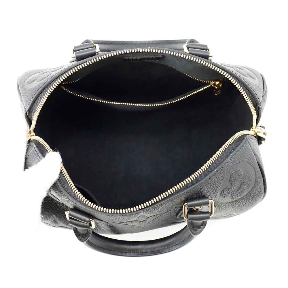 Louis Vuitton Handbag Monogram Empreinte Speedy Bandouliere 25 2-Way Black — view 6