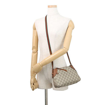 Gucci Shoulder Bag GG Emblem Supreme Leather — view 5