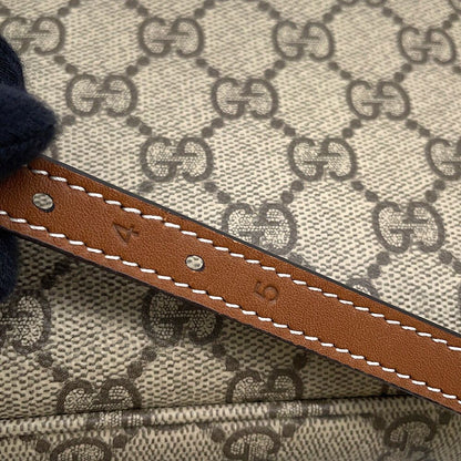 Gucci Shoulder Bag GG Emblem Supreme Leather — view 8