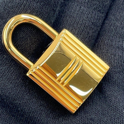 Hermes Handbag Picotin Lock PM New Blue Jean Gold Taurillon Clemence Tote — view 7