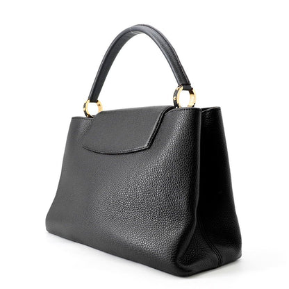 Louis Vuitton Handbag Capucines Taurillon Leather Bag Black — view 2