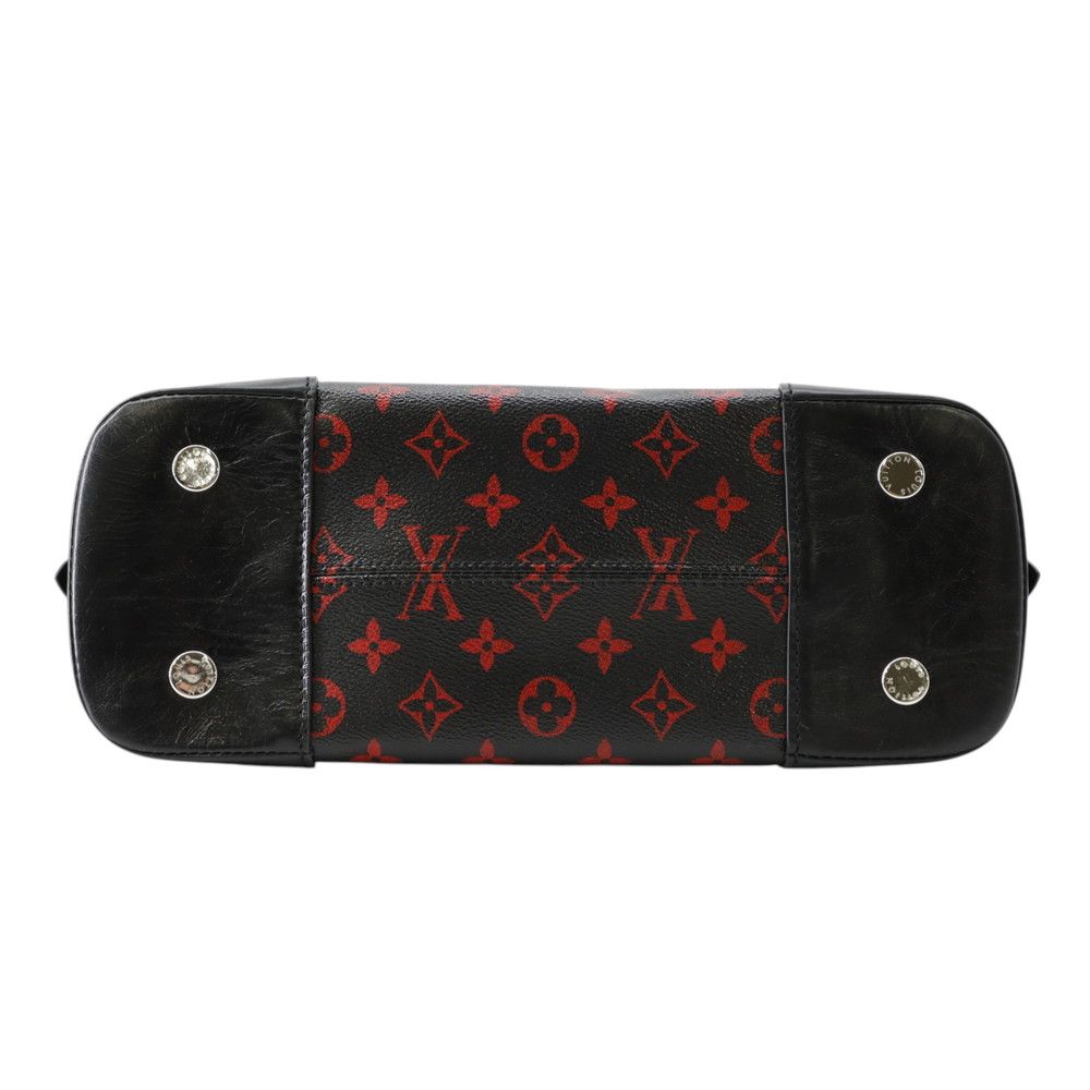 Louis Vuitton Monogram Empreinte Alma PM 2-Way Shoulder Bag Black — view 3
