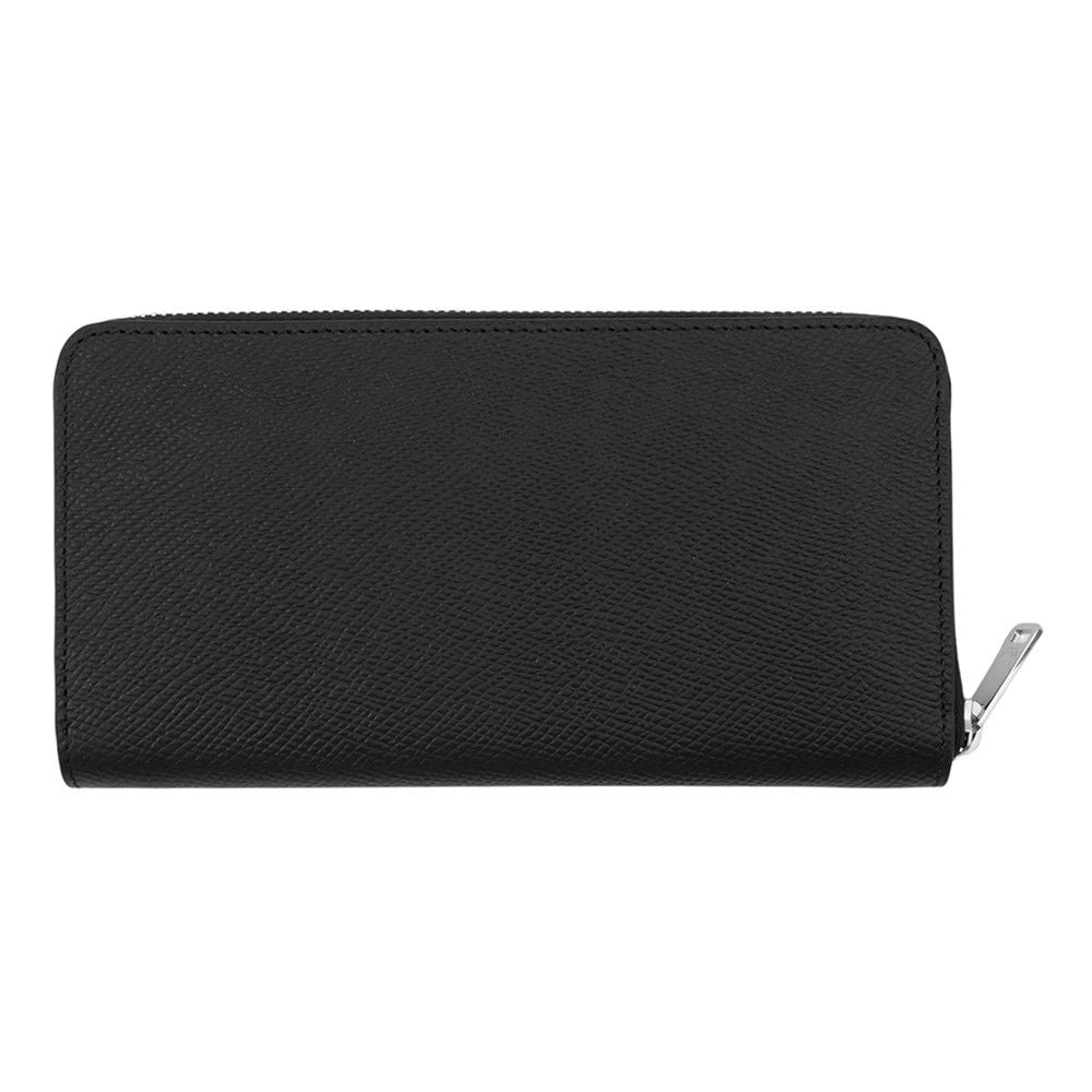 Celine Wallet Large Zipped Leather Black — view 3