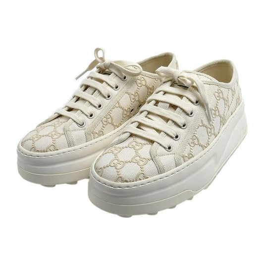 Gucci Tennis Sweatshirt Sneakers White