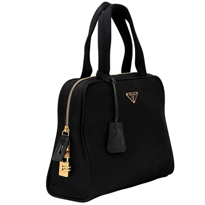 Prada Bag Handbag Nylon Black Going Out Crossbody Adult Simple — view 3
