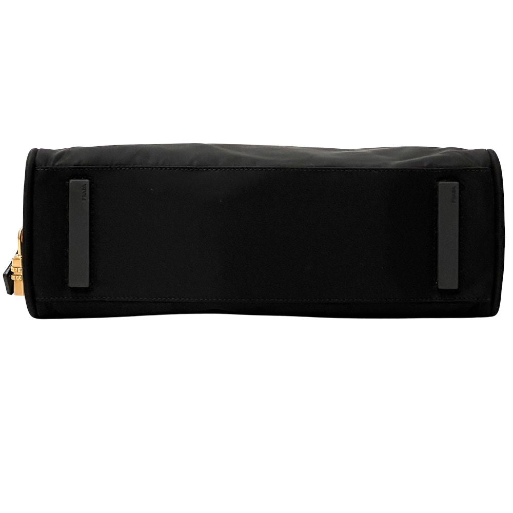 Prada Bag Handbag Nylon Black Going Out Crossbody Adult Simple — view 4