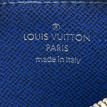 Louis Vuitton Wallet Coin Case Taigarama Card Holder Cobalt Monogram Blue — view 5