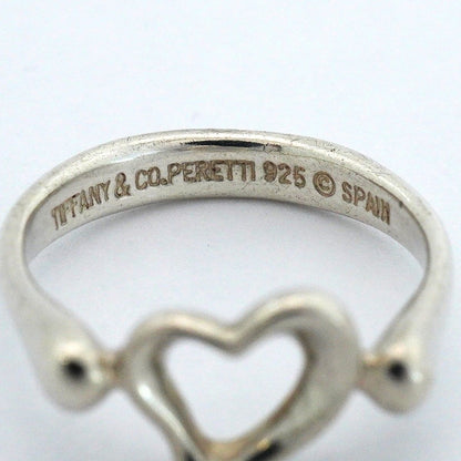 Tiffany & Co Ring Open Heart 925 Sterling Silver — view 4