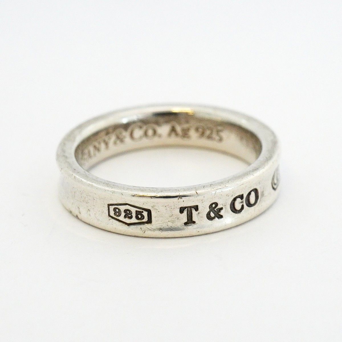 Tiffany & Co Ring Narrow 925 Sterling Silver — view 5