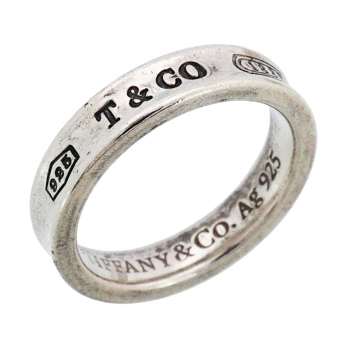 Tiffany & Co Ring Narrow 925 Sterling Silver