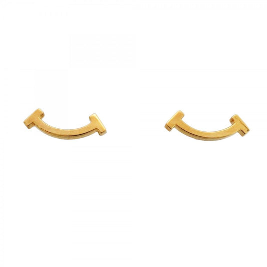 Tiffany & Co Earrings T Smile 18k Yellow Gold