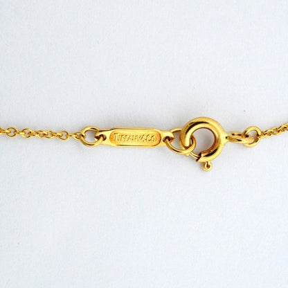 Tiffany & Co Necklace Cross Stitch 18k Yellow Gold — view 4