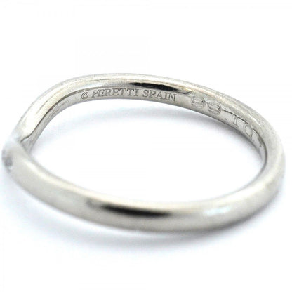Tiffany & Co Ring T Cube Band Platinum Diamond — view 5