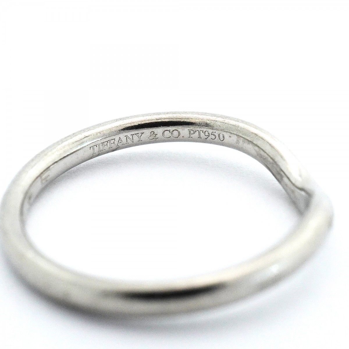 Tiffany & Co Ring T Cube Band Platinum Diamond — view 4