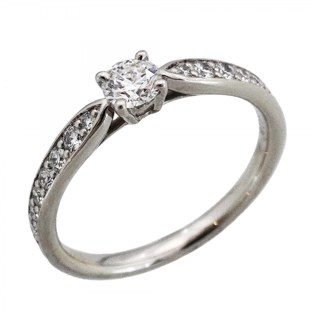 Tiffany & Co Ring Harmony Platinum Diamond