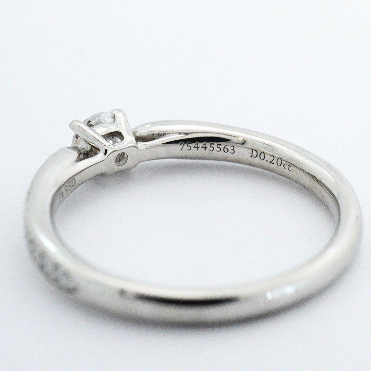 Tiffany & Co Ring Harmony Platinum Diamond — view 5