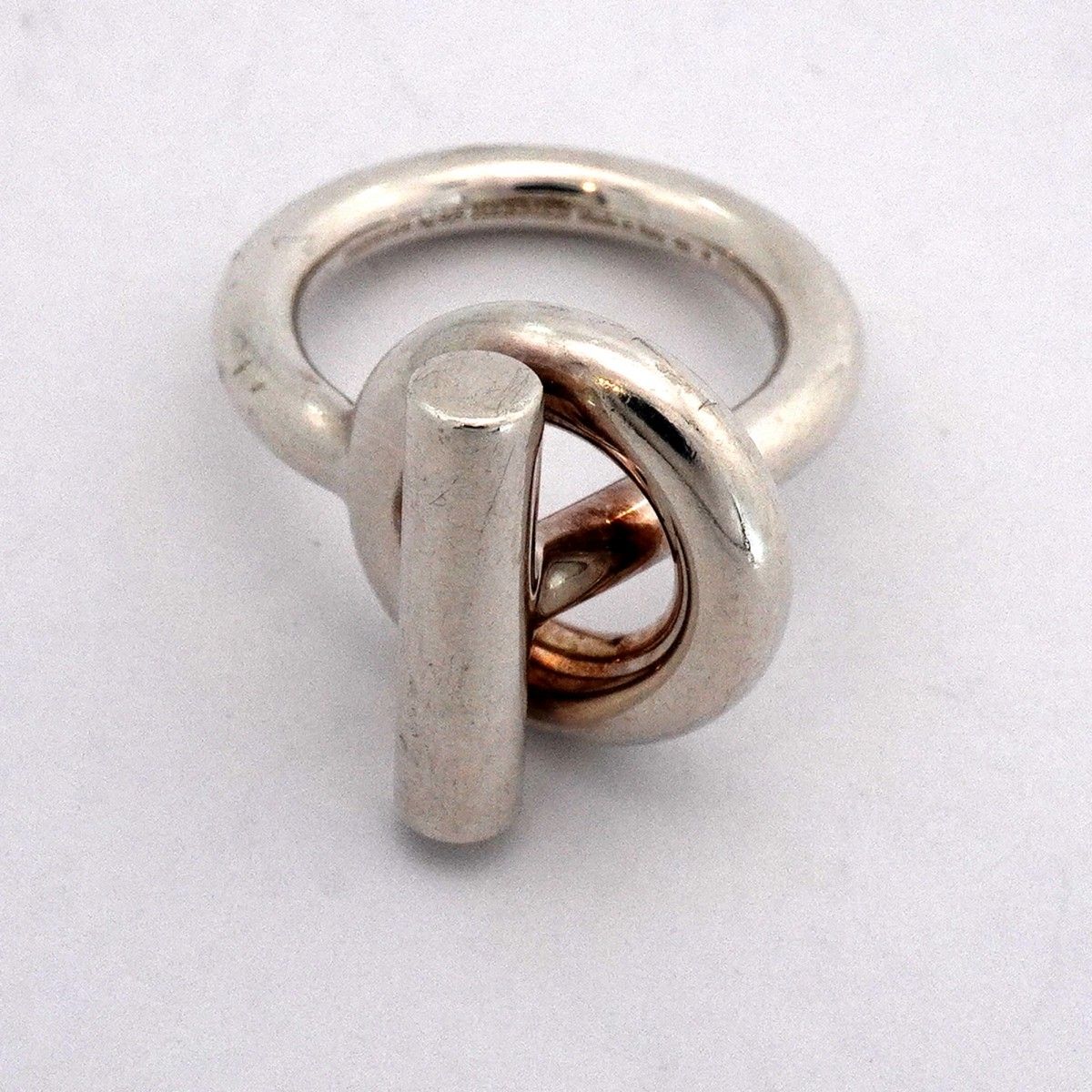 Hermes Ring Echappee 925 Sterling Silver — view 3