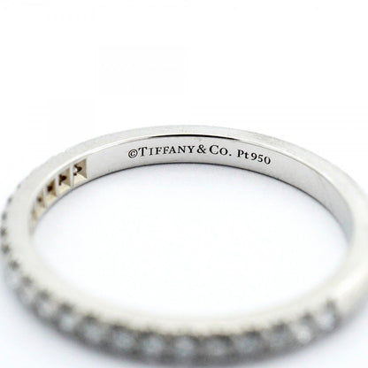 Tiffany & Co Ring Sorest Half Eternity Platinum Diamond — view 4
