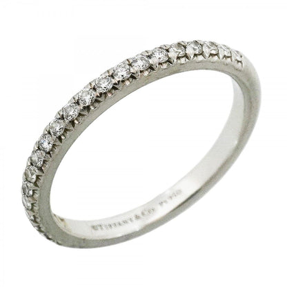 Tiffany & Co Ring Sorest Half Eternity Platinum Diamond