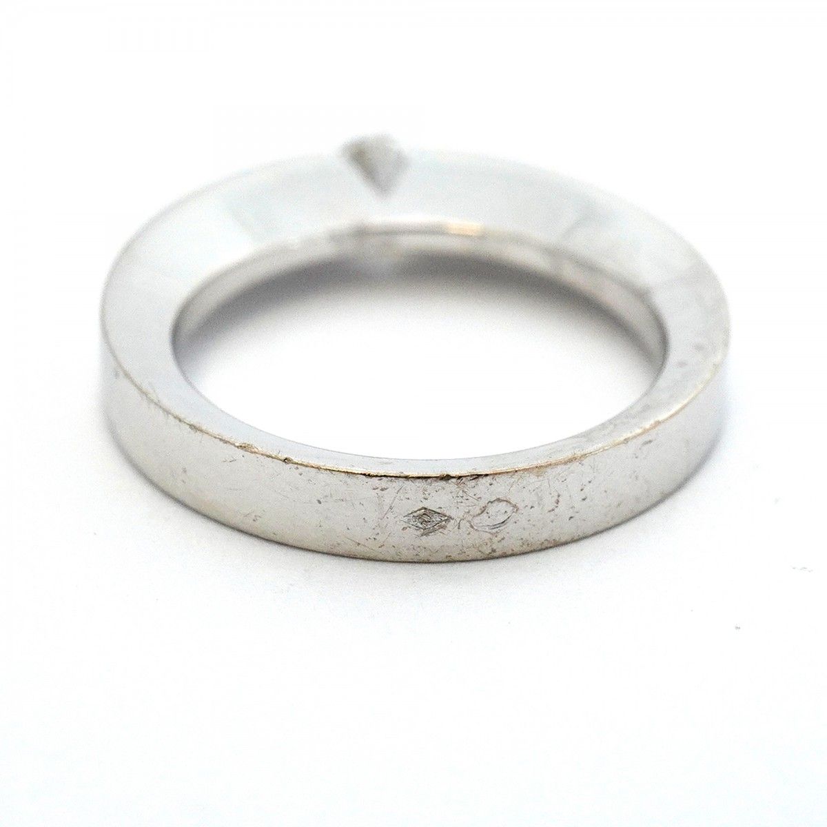 Cartier Ring Date with 18k White Gold Diamond — view 6