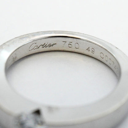 Cartier Ring Date with 18k White Gold Diamond — view 4