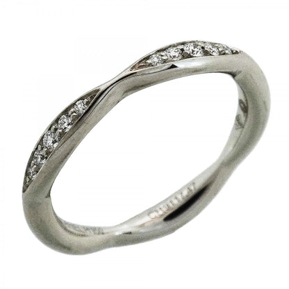 Chanel Ring Camellia Half Eternity Platinum Diamond