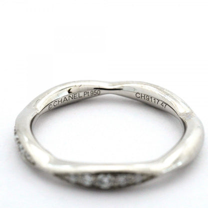Chanel Ring Camellia Half Eternity Platinum Diamond — view 4